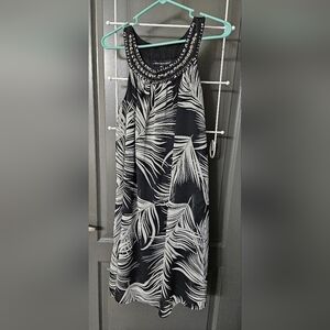 Black and white dress
